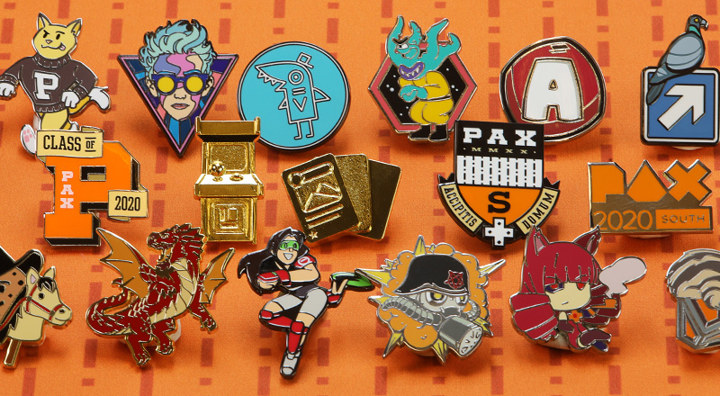 PAX South 2020 Partner Pins